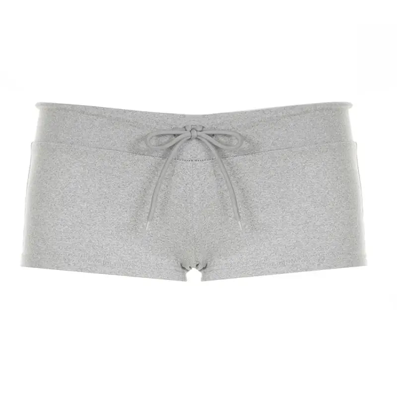 Vintage Y2K Harajuku Women Low Rise Lace Up Shorts