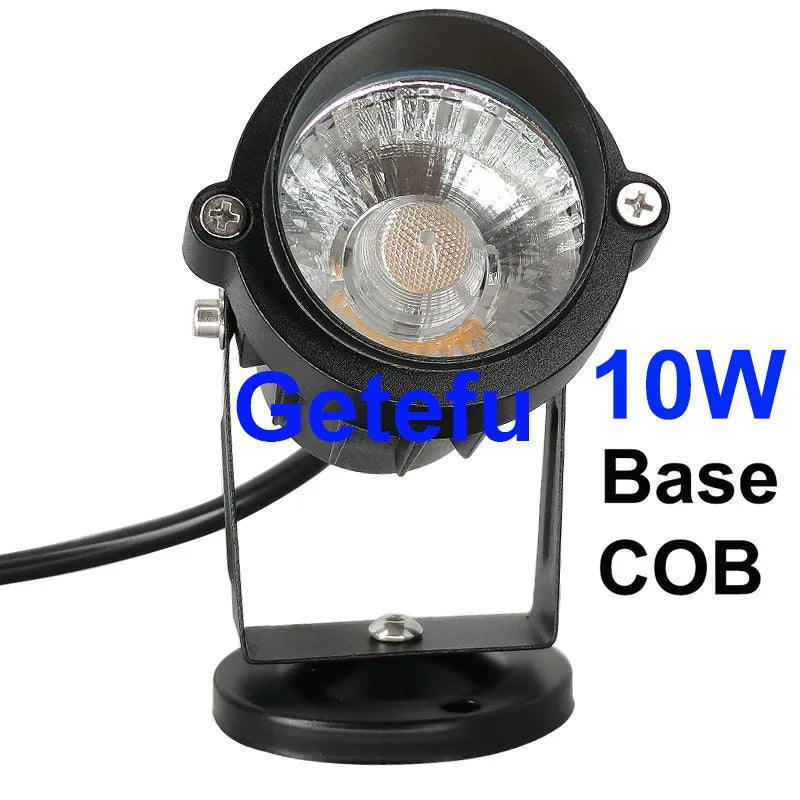 Getefu Outdoor LED Lawn Light Waterproof Aluminum Spot Lamp