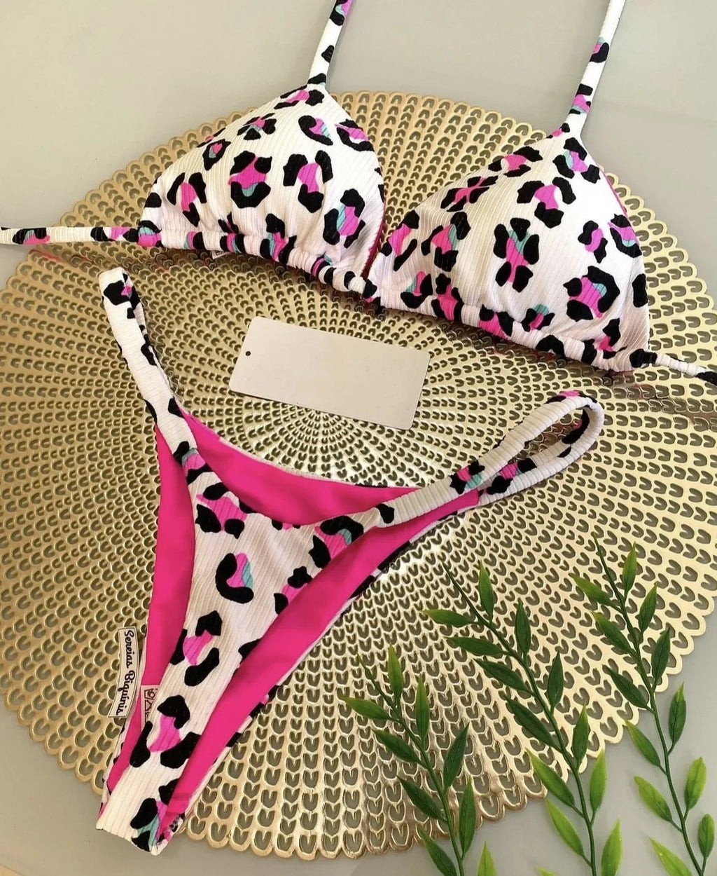 2024 Brazilian Bikini Women Suit with Cherry Print Design