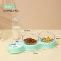 Automatic Pet Feeder and Water Dispenser for Cats