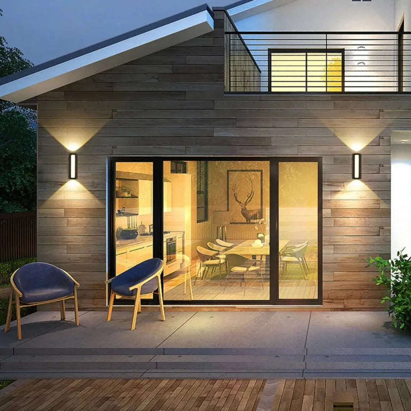 10W Outdoor LED Wall Light IP66 Waterproof Modern Design
