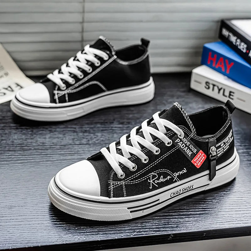 Men Sport Shoes Autumn New Breathable Me Canvas Shoe Comfortable Casual Men Shoes Light Tennis Shoe Trend Skate Shoe Man Sneaker