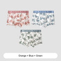 Men's Cartoon Boxer Shorts in Cotton and Elastane