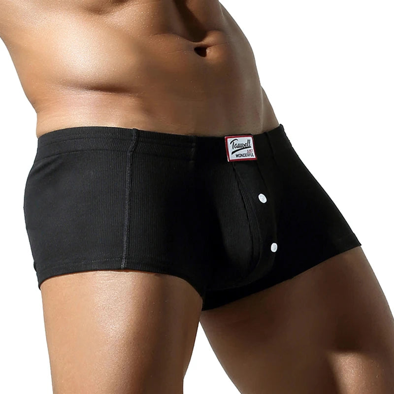 Men's Comfortable Slim Fit Boxer Shorts in Rayon Elastane