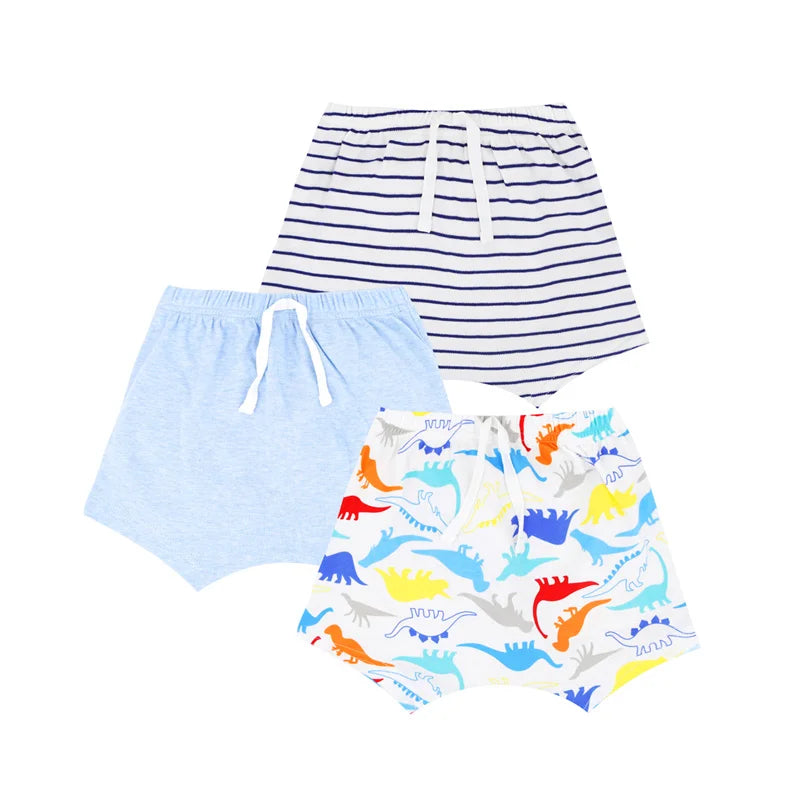 Cute Cotton Summer Shorts for Baby Boys 0-3 Years