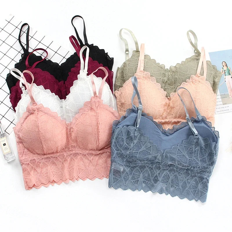 Lace Push-up Bra and Panty Set for Women by MALEY LifeStyle