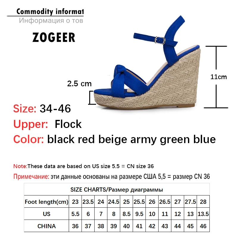 Women's Knitted Wedge Sandals in Large Sizes for Summer 2026