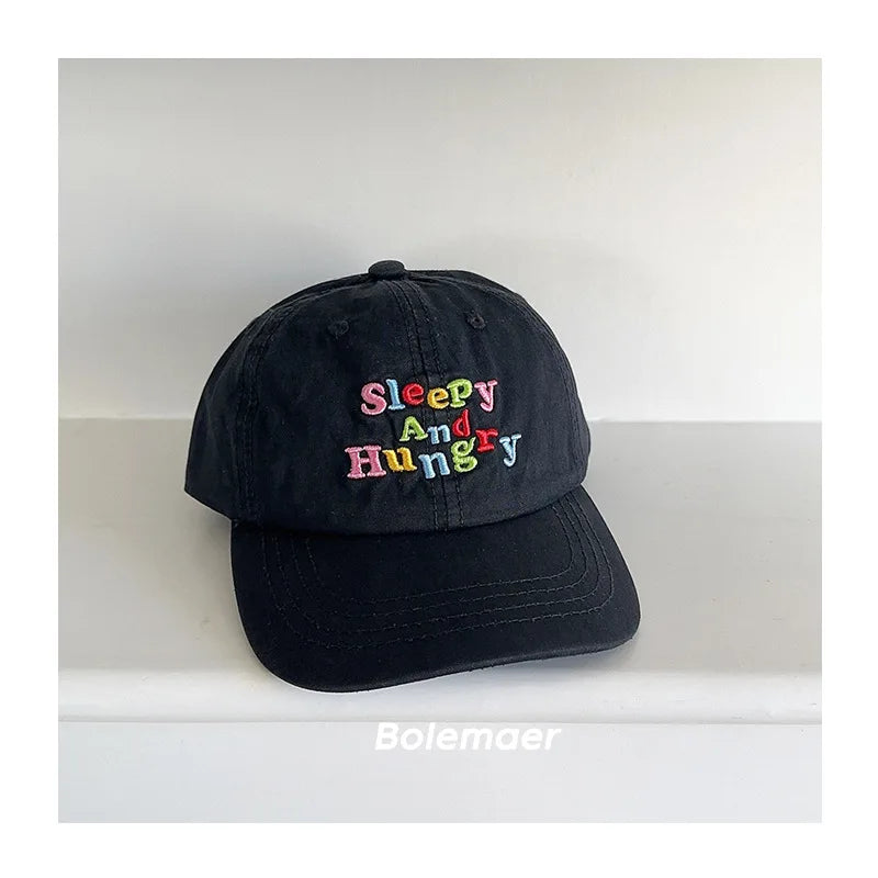 2025 Summer Cotton Duck Tongue Cap for Baby Travel
