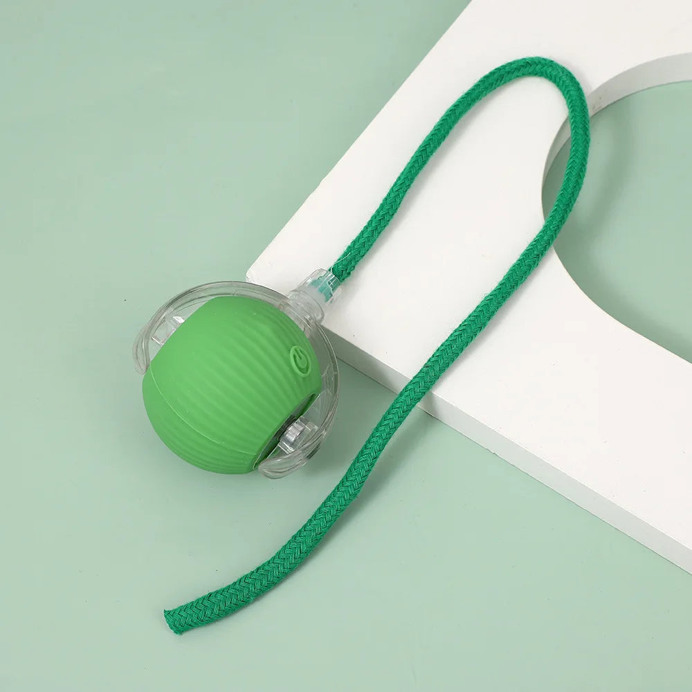 Smart Rolling Ball Cat Toy for Interactive Play and Boredom Relief