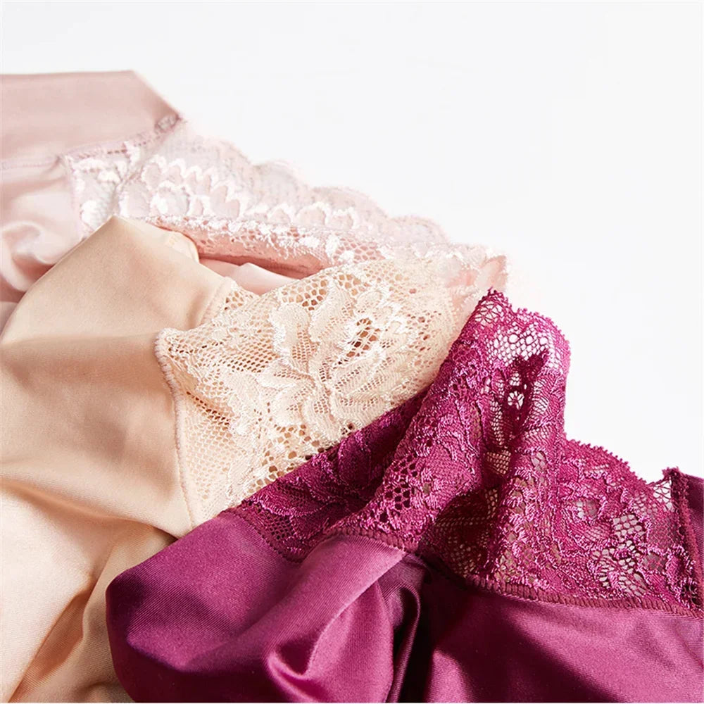 Sexy Lace Briefs for Women in Solid Colors by MALEY LifeStyle
