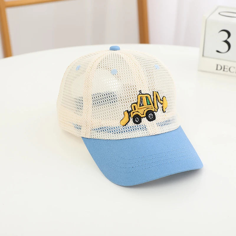 Summer Cotton Duck Tongue Cap for Kids 2-8 Years