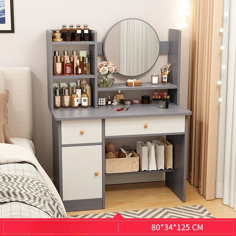 Modern Minimalist Dresser with Mirror for Small Spaces