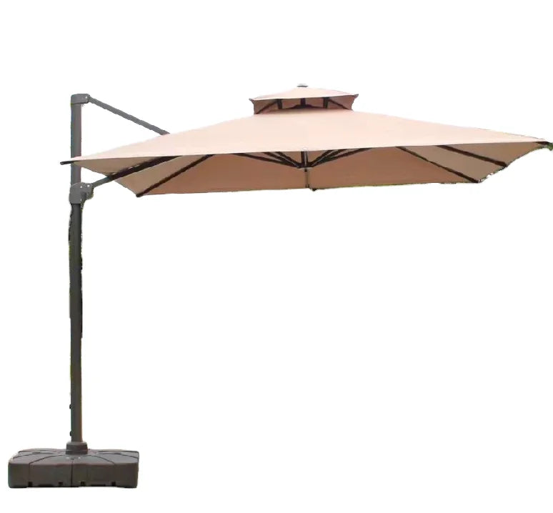 Customized Aluminum Outdoor Sun Umbrella for Garden and Patio