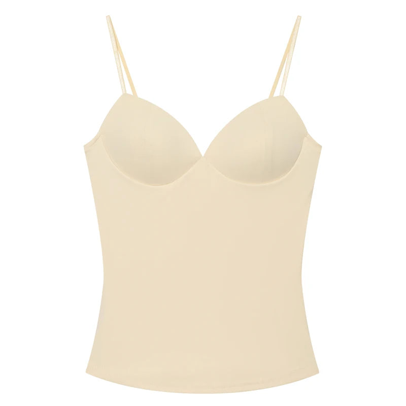 Women's Bustier Corset Crop Top in Solid Colors for Summer