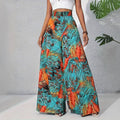 High Waist Wide Leg Pants for Women in Casual Resort Style