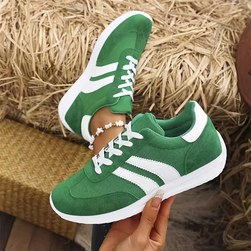 Lightweight Lace-Up Women Sneakers for Spring and Autumn