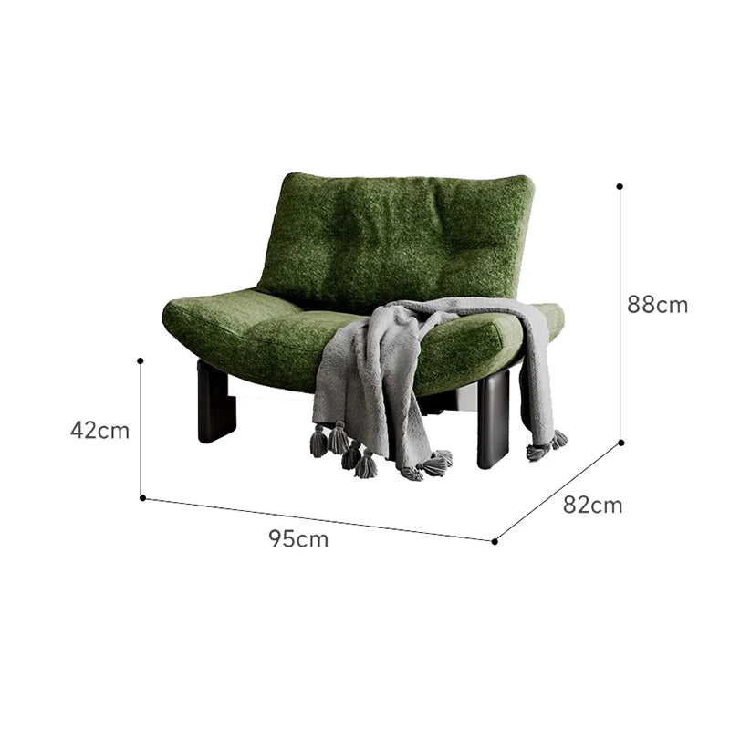 Leather Minimalist Modern Living Room Sofa by XMSJ