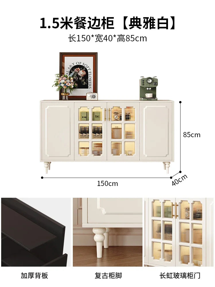 Elegant Modern Living Room Cabinets in Wood by HOUYU