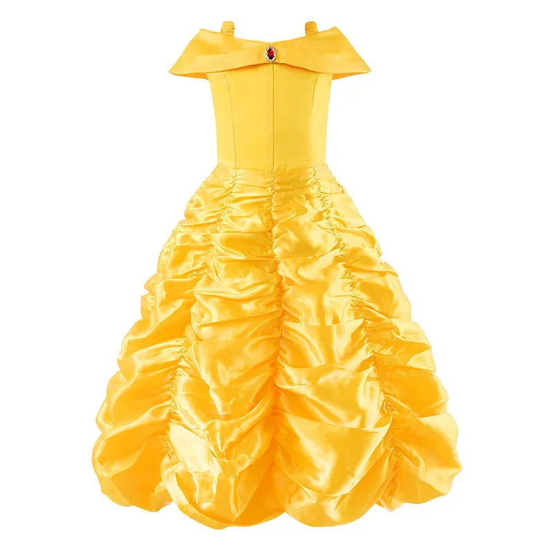 Girls Rapunzel Princess Costume for Kids Birthday Parties