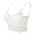 Lace Wireless Bralette for Women - Comfortable Solid Color Design