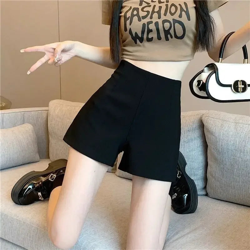 Comfortable High Waist Stretchy Jorts for Women