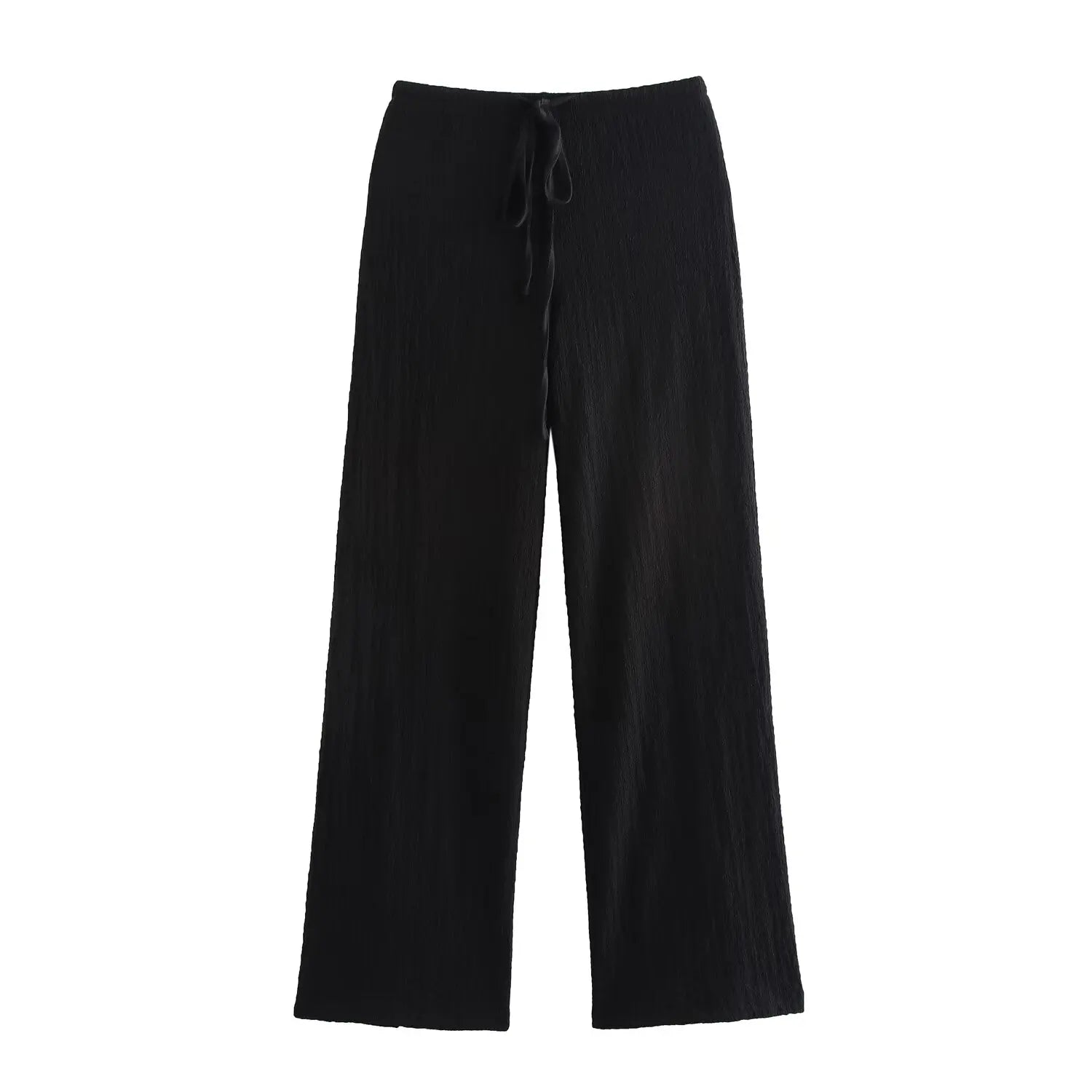 Chic DUOPERI Women Textured 2 Piece Office Set with Vest and Trousers