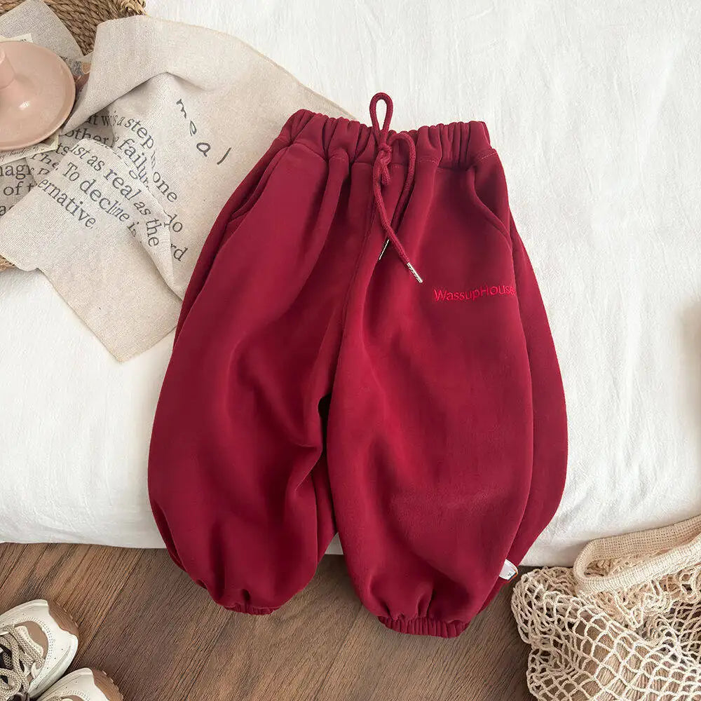 Boys Harem Pants with Elastic Waist for Ages 4-6 by pbpxpgd