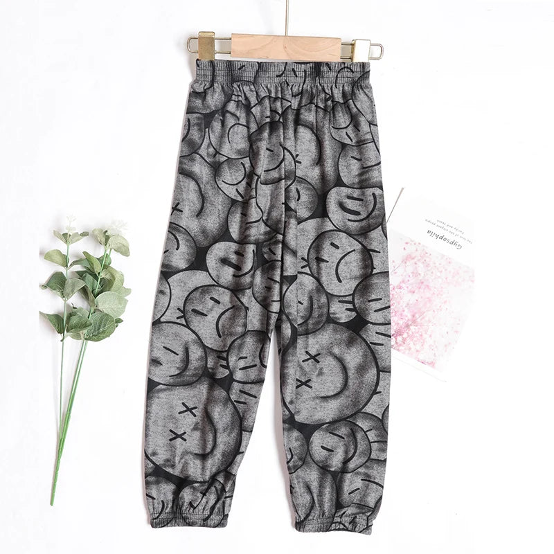Boys' Casual Sports Pants Spring and Autumn Trendy Style