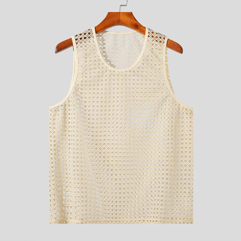 Men's Casual Summer Tank Tops in Solid Colors