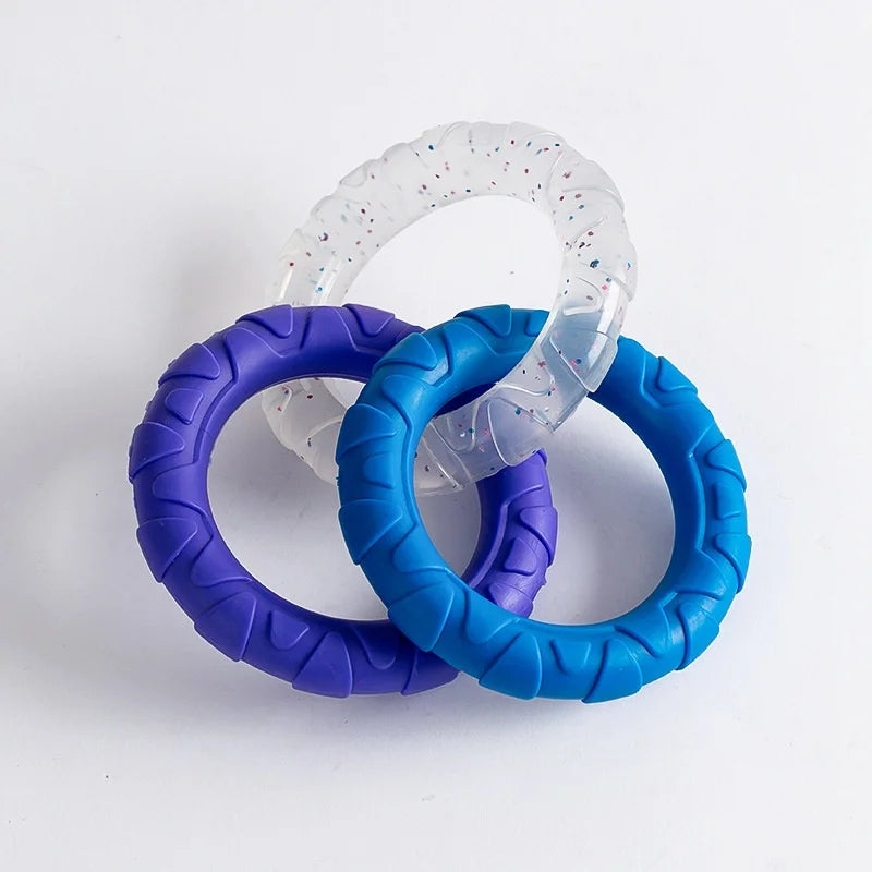 Durable TPR Dog Chew Toy for Interactive Play and Teeth Cleaning