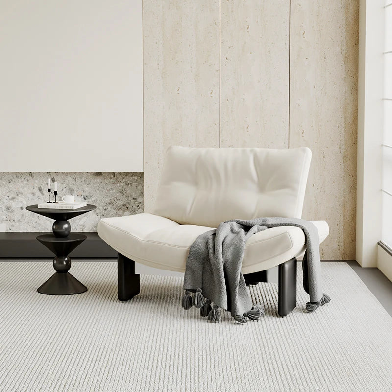 Leather Minimalist Modern Living Room Sofa by XMSJ
