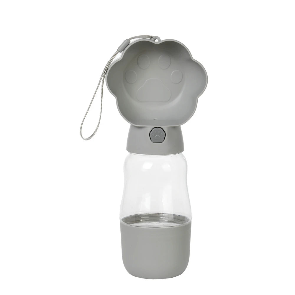 Travel-Friendly 2-in-1 Pet Water and Food Dispenser