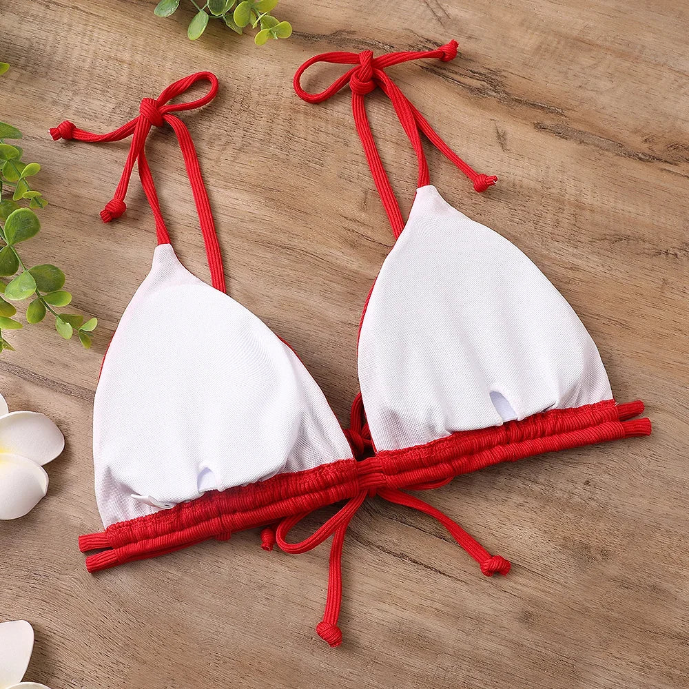 Women's Sexy Microfiber Bikini Suit for Summer Beach Wear