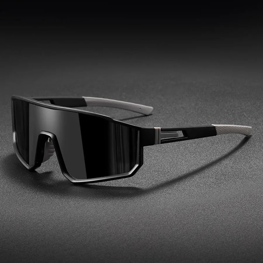 Men's Oversized Cycling Glasses for Men Bicycle Windproof Colorful Coating Sunglasses Outdoor Sports Motorcyc