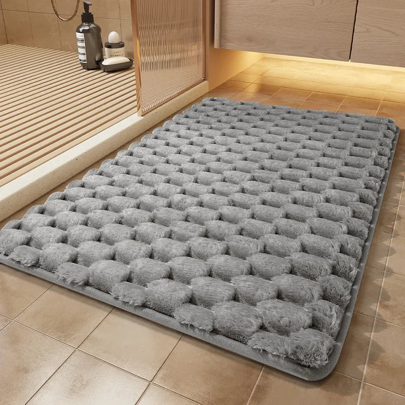 Super Soft Foam Bath Mat for Bathroom Modern Style