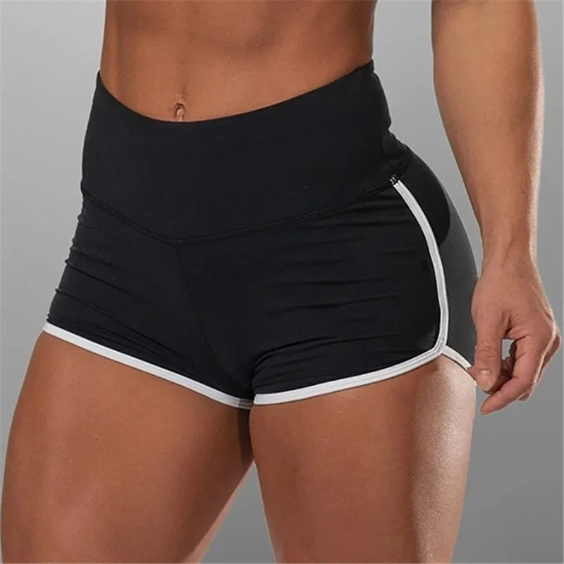 Women Stretchy Yoga Shorts for Fitness and Gym Workouts