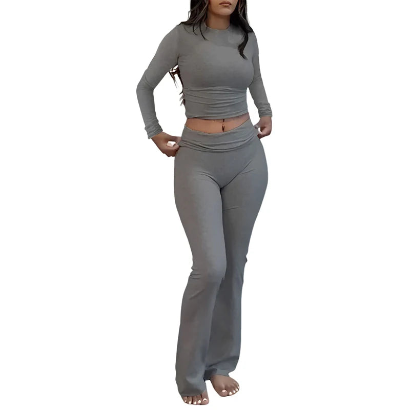 High Stretch Cotton Lounge Wear Set for Women
