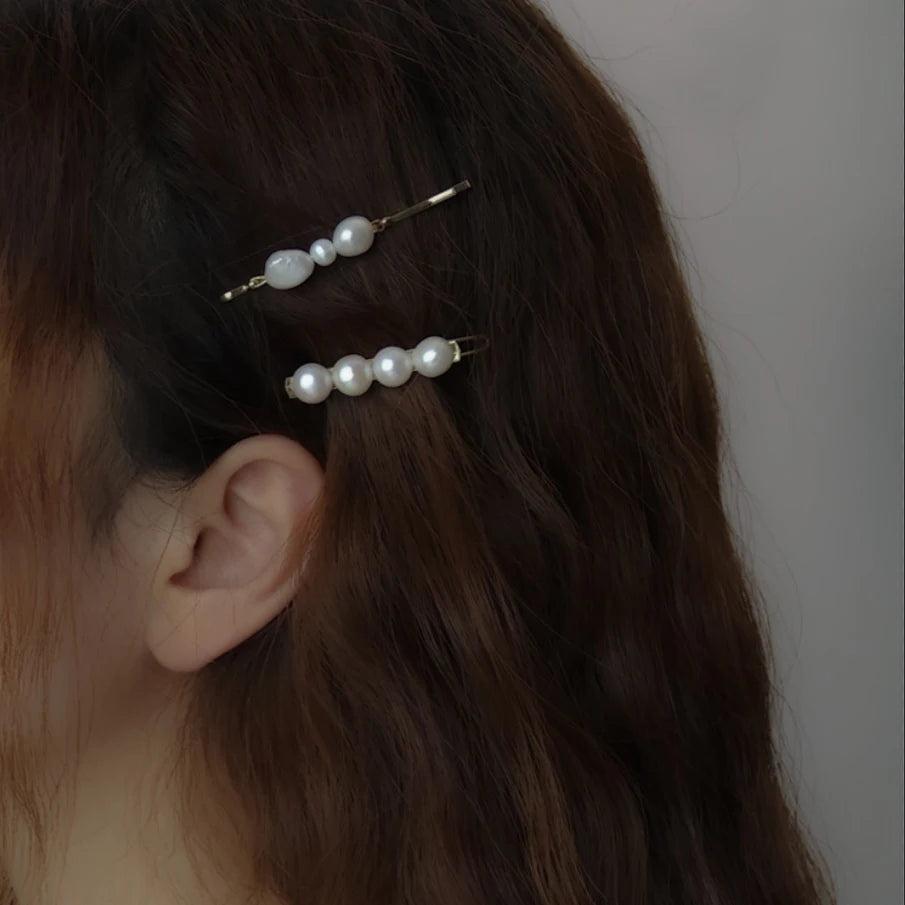 Elegant Freshwater Pearl Hairpins for Women Bridal Accessories