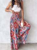 Women's Tie Dye Wide Leg Pants for Autumn Fashion