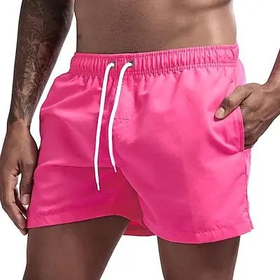 Men's Quick Dry Board Shorts with Pockets for Summer Beach