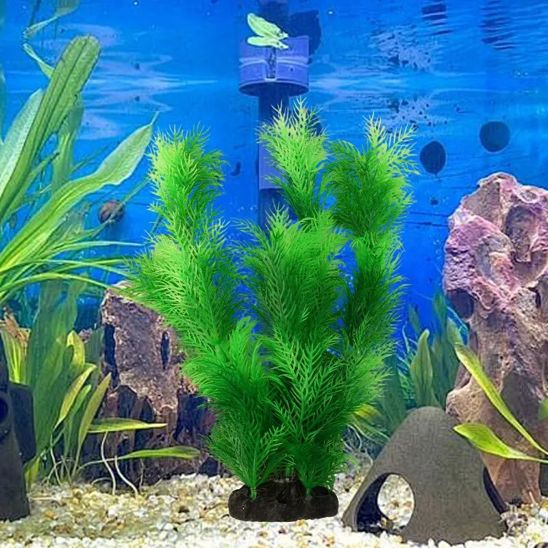 Artificial Green Long Willow Kelp for Aquarium Decoration