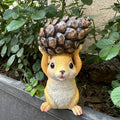 Cartoon Squirrel Decorative Sculpture for Garden and Park