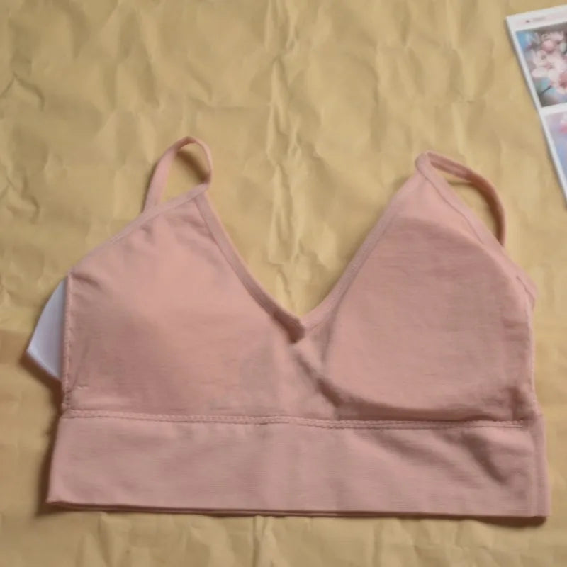 Women's Seamless Pushup Bra and Thong Lingerie Set