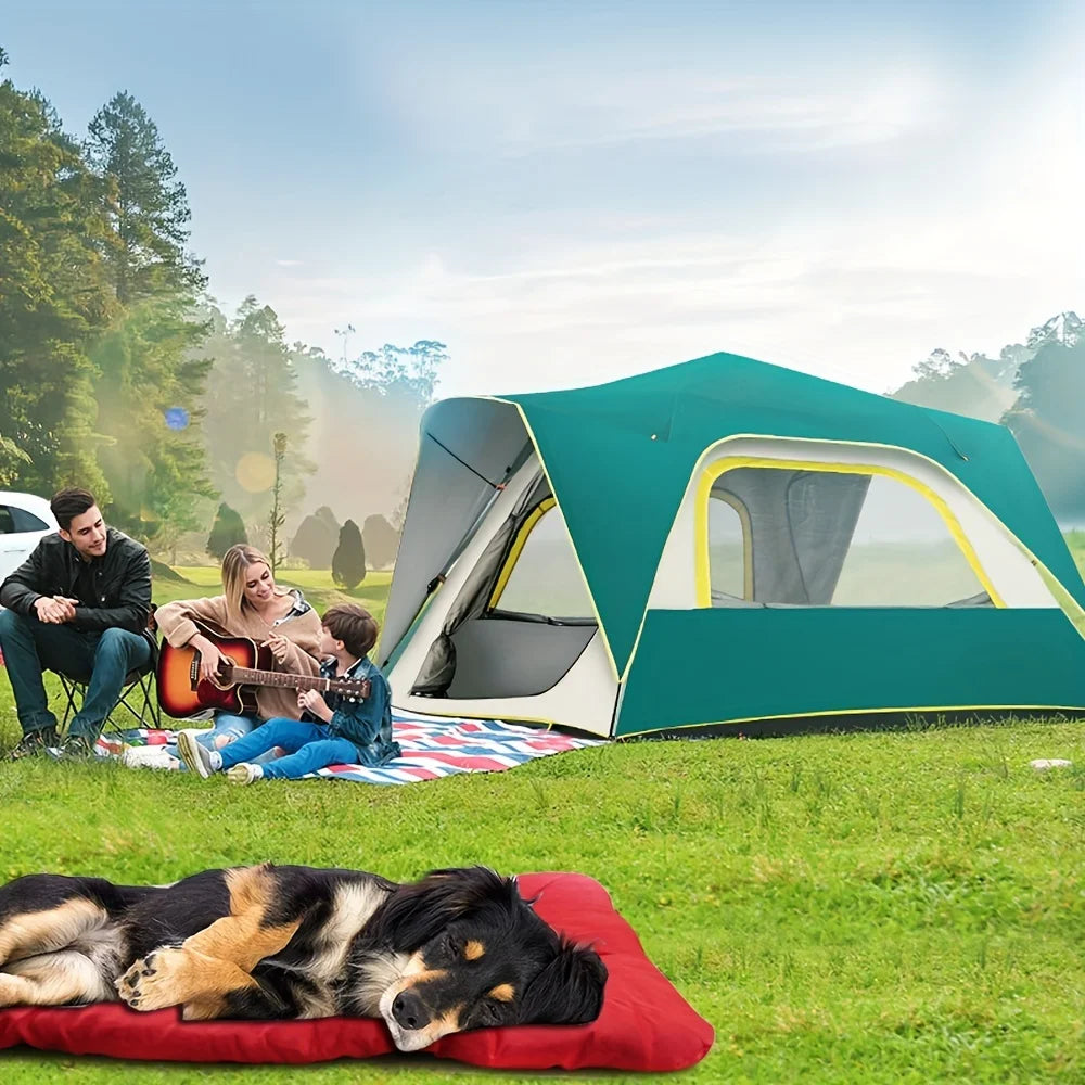 Portable Roll-Up Pet Mat for Travel and Outdoor Adventures