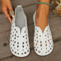 Hollow Breathable Flat Sandals for Women - Summer Beach Style