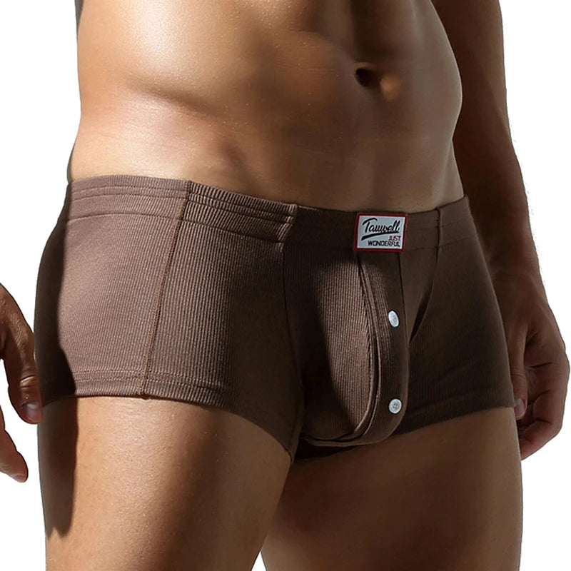 Men's Comfortable Slim Fit Boxer Shorts in Rayon Elastane