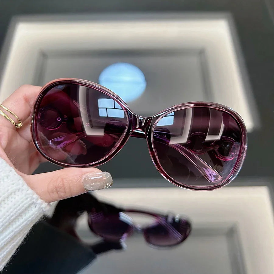 Retro Square Sunglasses for Women by SAKFHIA