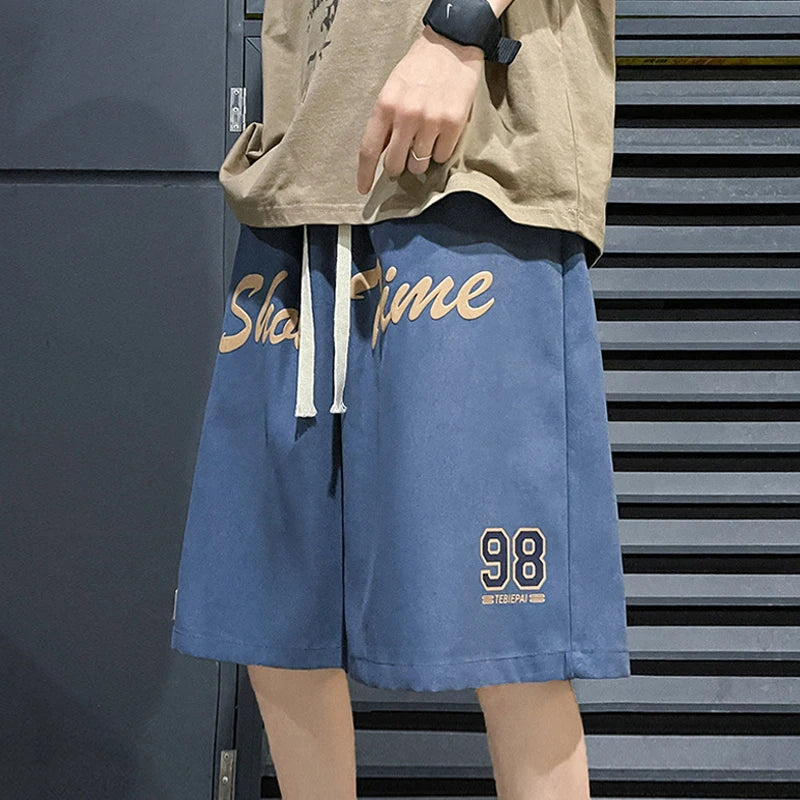 Men's Loose Fit Sporty Shorts for Summer Casual Wear