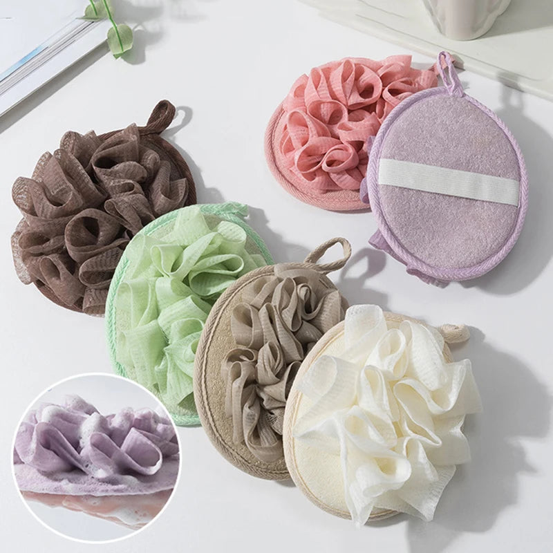 AQTOCNA Bath Scrubber Loofah Ball for Deep Cleansing