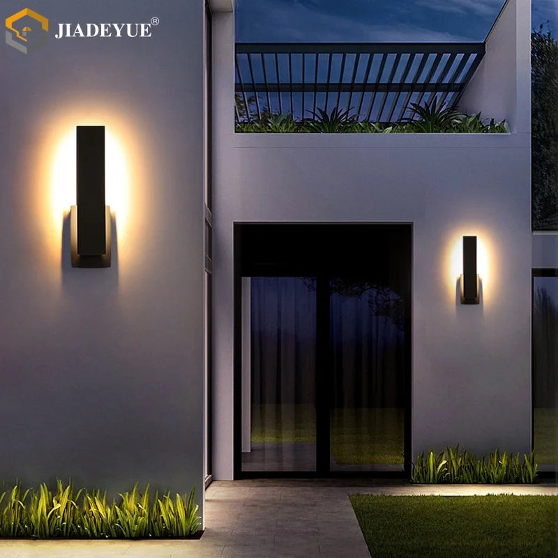 Modern Aluminum Outdoor Waterproof Wall Lamp for Home Lighting